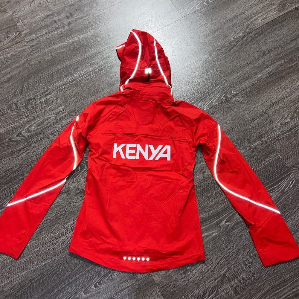 Nike Pro Elite Hypershield Storm Jacket Kenya Track & Field 801543-611 Women M